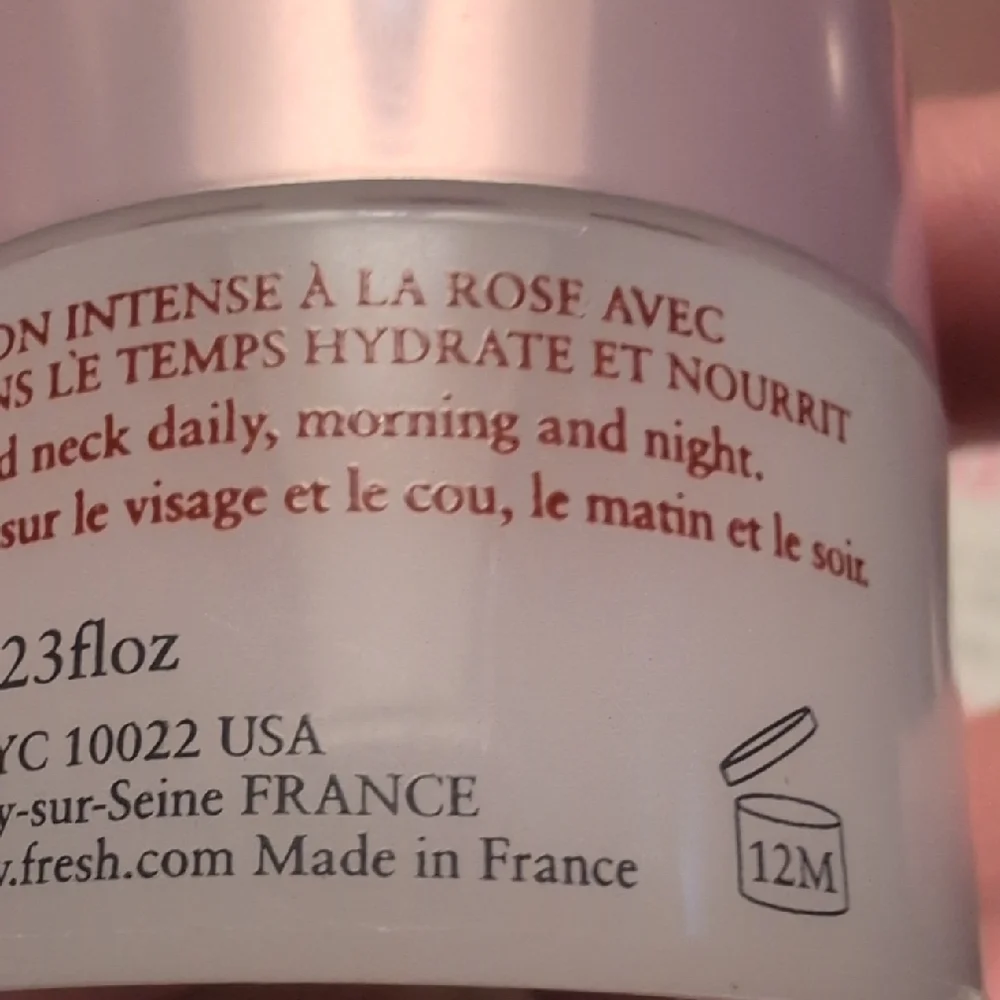 Fresh Rose Deep Hydration Face Cream - Pink NEW WITH TAG - Picture 5 of 6